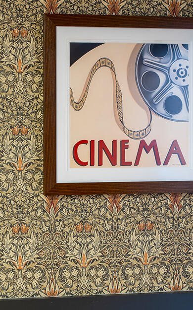 Cinema Image on Wall