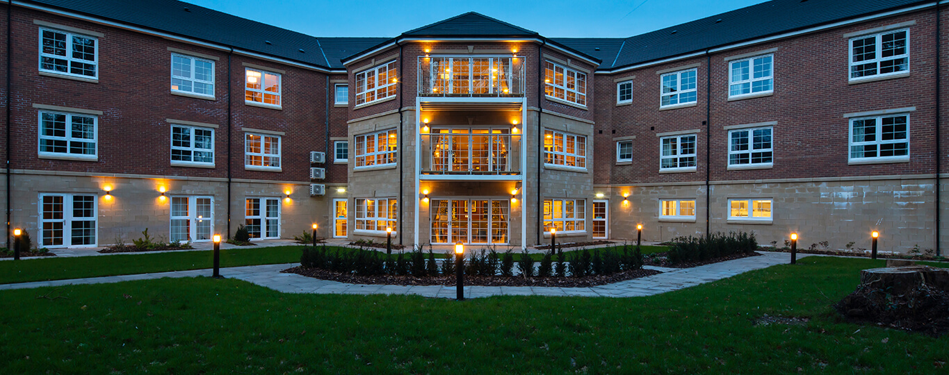 Exterior of Bothwell Castle Care Home