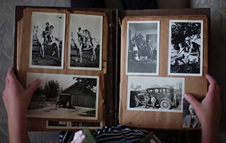 Photo Book with Old Photographs