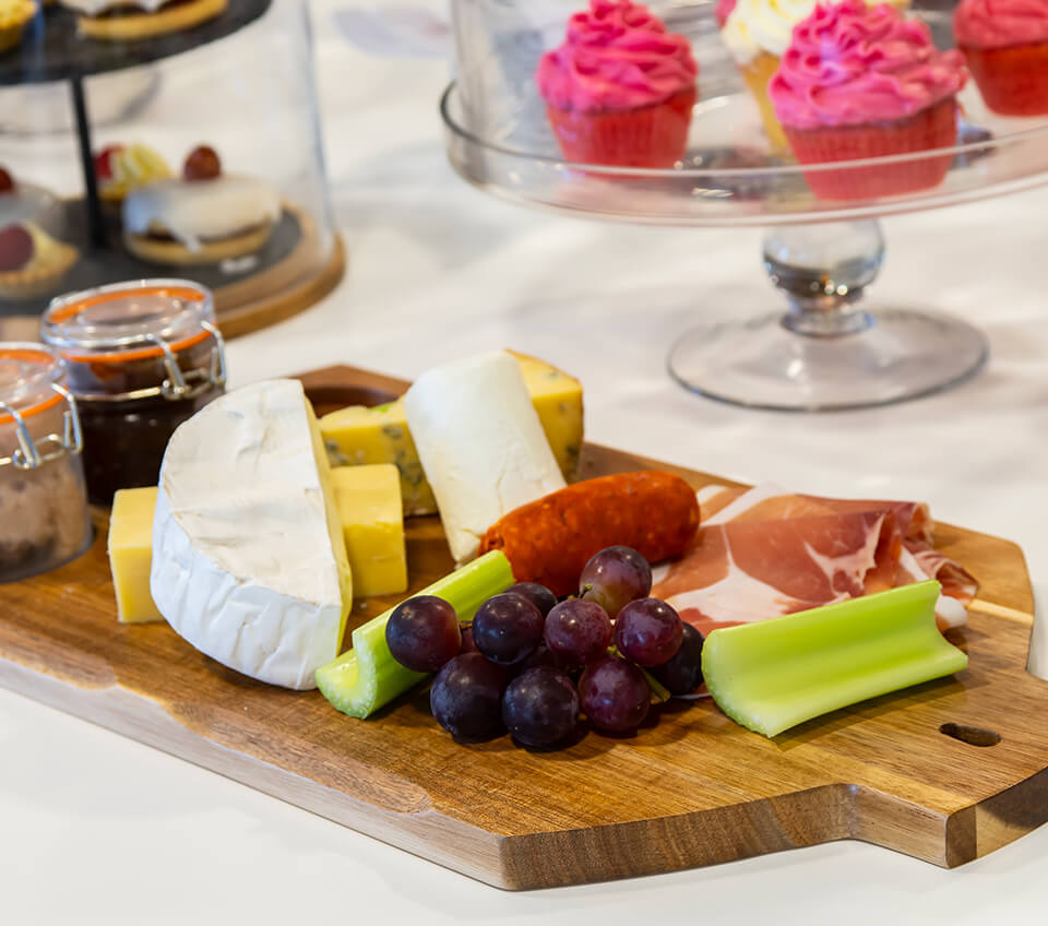 Fruit, Cheese and Meat Board