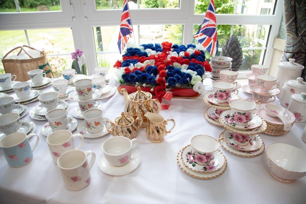 Queens Jubilee Decorated Table